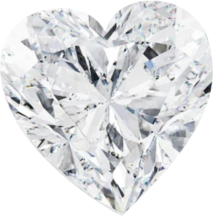 Heart cut diamond